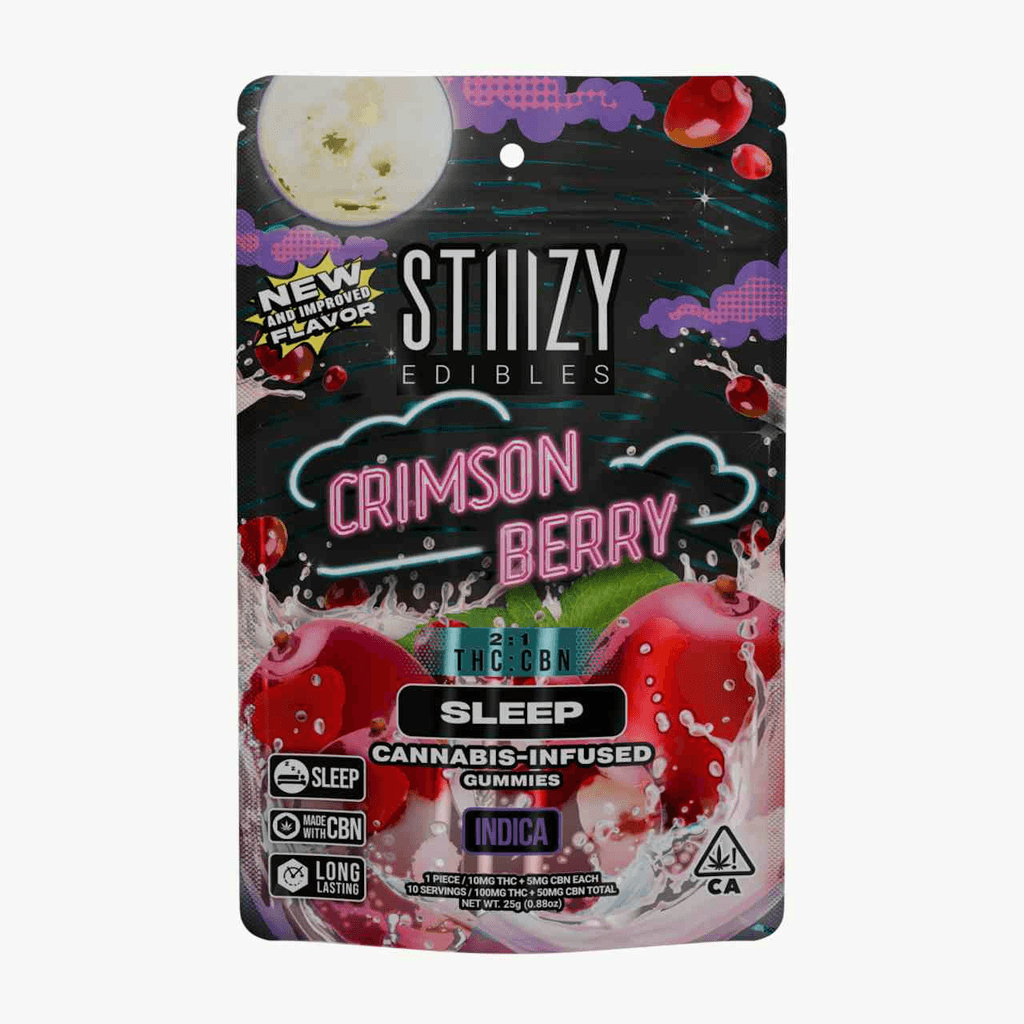 - CRIMSON BERRY - 100MG SLEEP EDIBLES