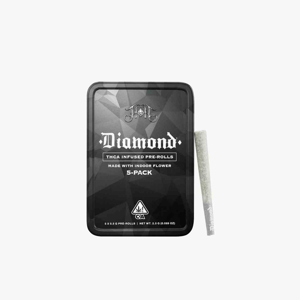 Spray Tan - Diamond Infused Pre-Rolls | 2.5G 5-Pack