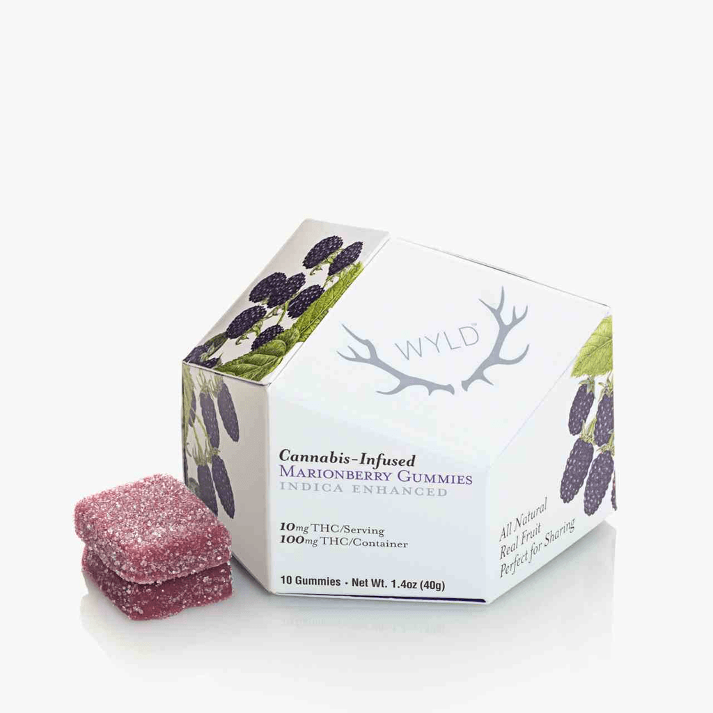 Marionberry Indica Enhanced Gummies 100mg