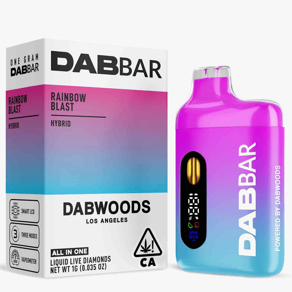 VAPE - DABBAR 2.0 LIQUID DIAMONDS RAINBOW BLAST 1G