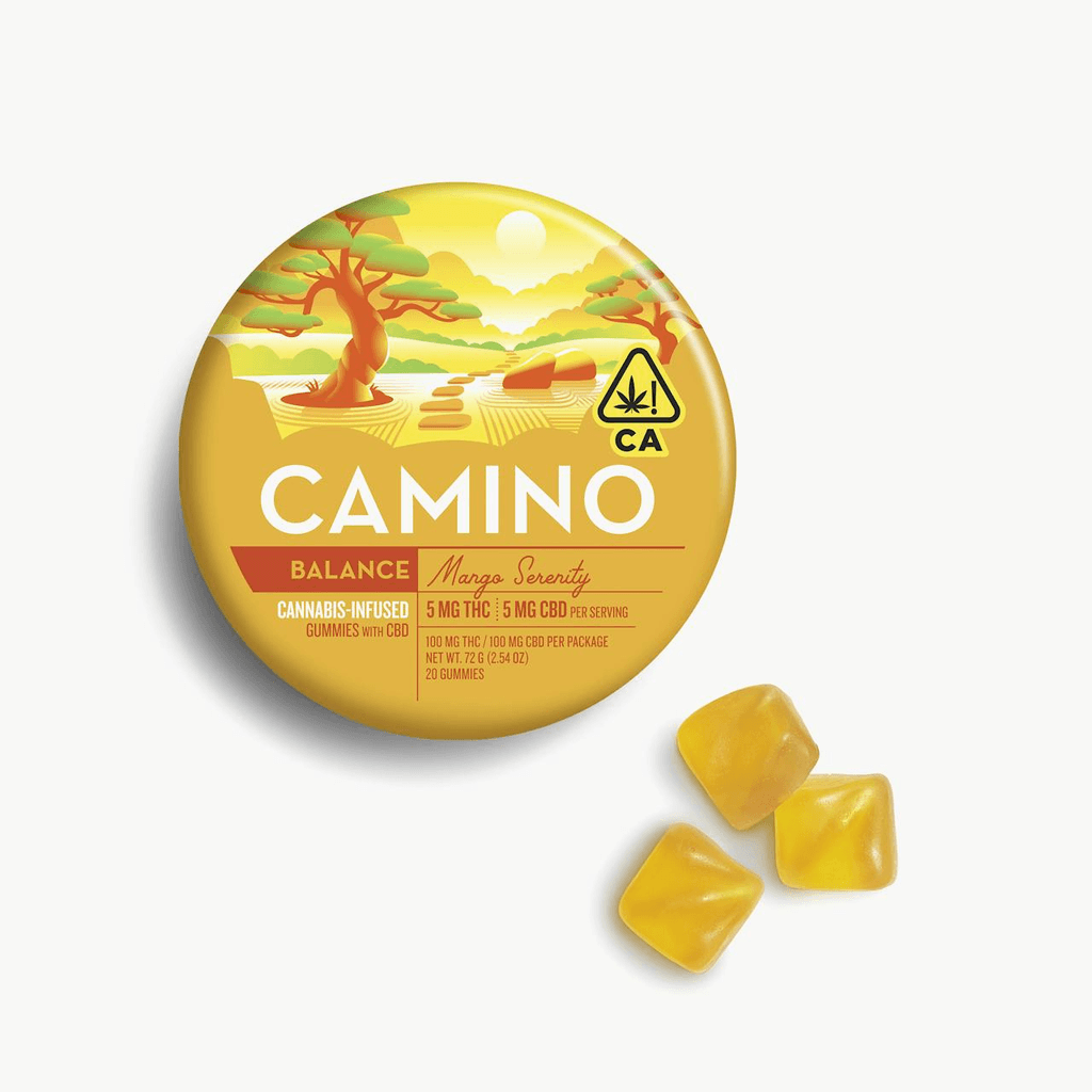 Camino 5:5 Mango Serenity CBD 'Balance' Gummies