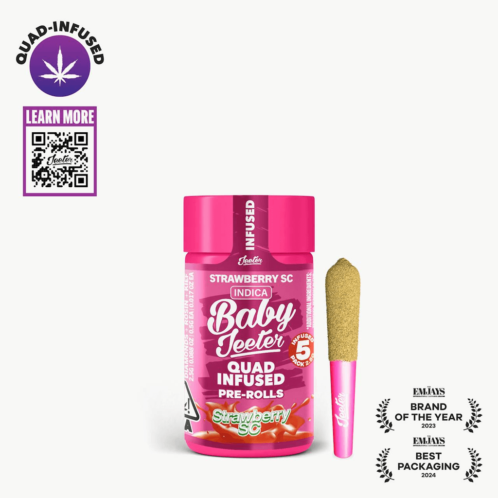 Baby Jeeter | Quad-Infused - Strawberry SC