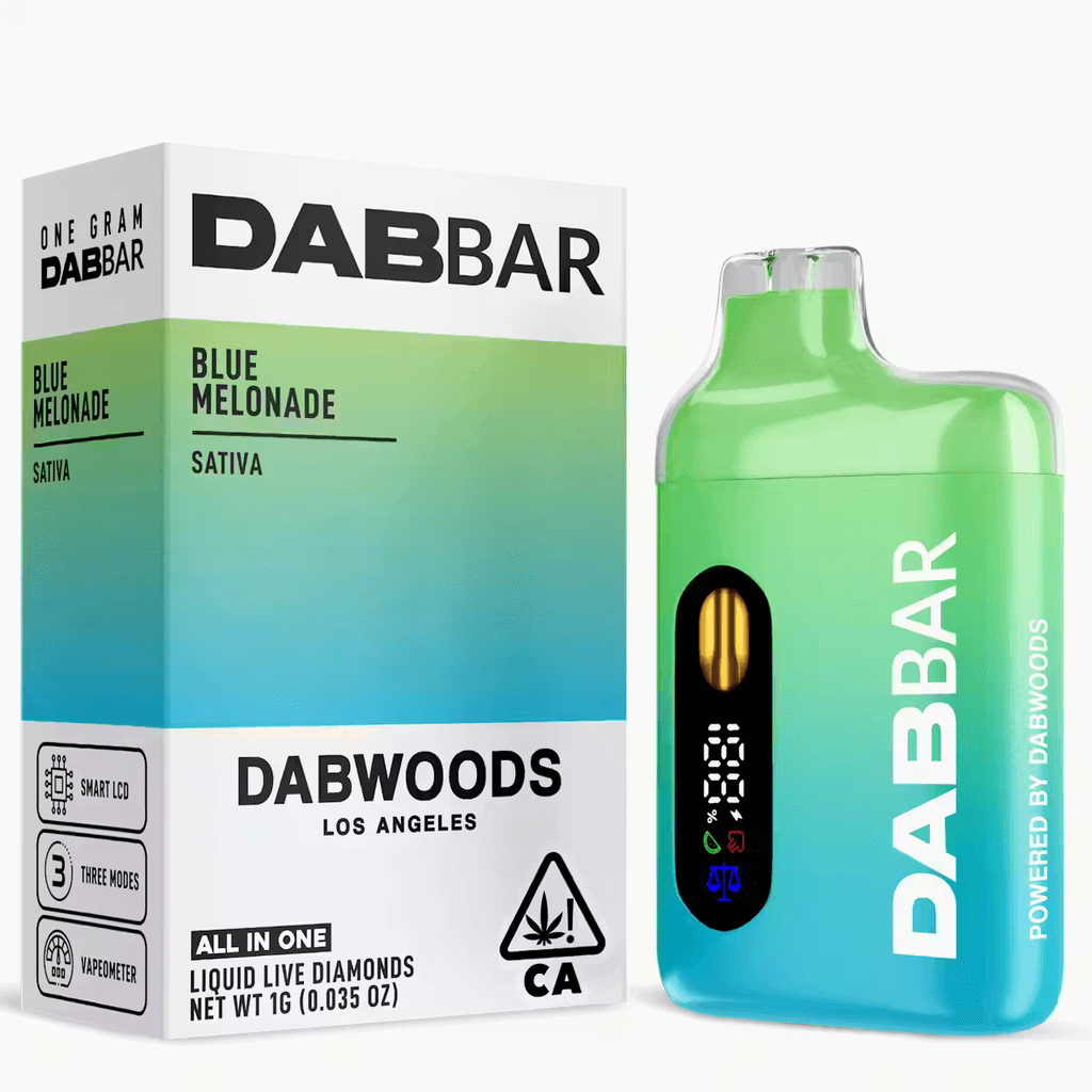 VAPE - DABBAR 2.0 LIQUID DIAMONDS BLUE MELONADE 1G