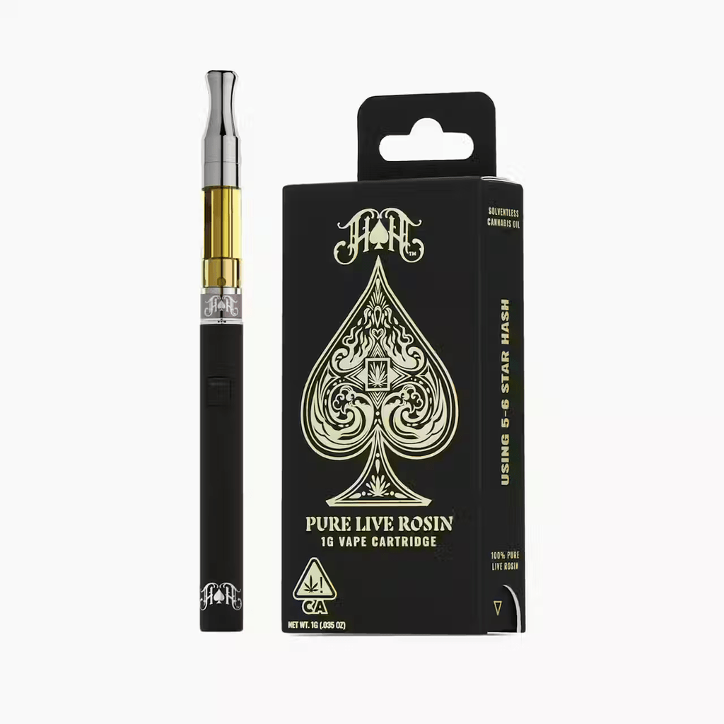 Garlic Juice | I - 100% Pure Live Rosin Solventless Oil - 1G Vape Cartridge