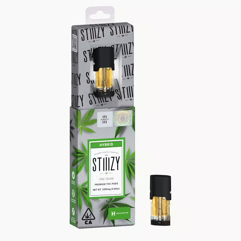 Vape Cartridge - APPLE FRITTER 1G Original THC Pod - STIIIZY