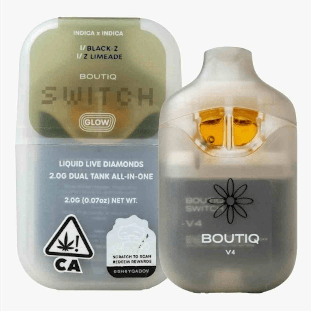 Boutiq | Black-Z × Z-Limeade | Glow Disposable | 1G