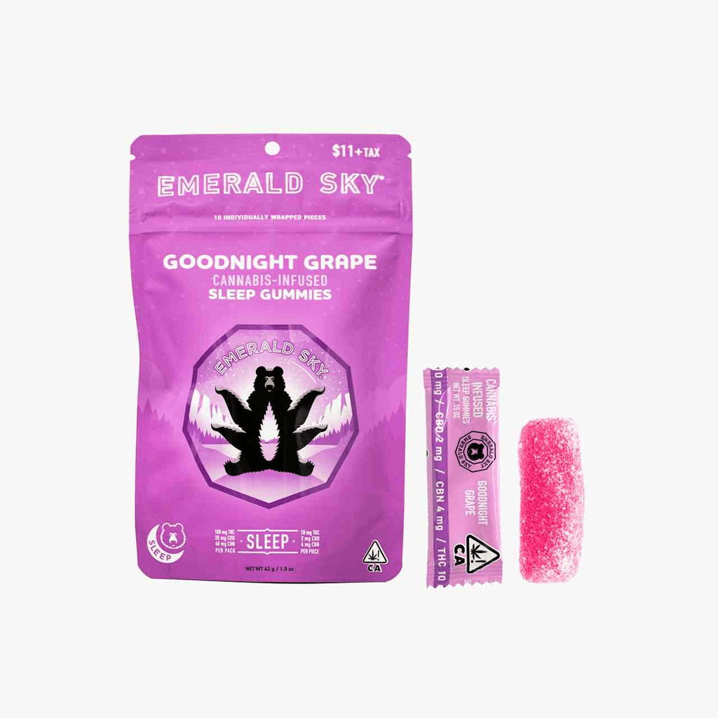 Emerald Sky Gummies - Goodnight Grape Sleep