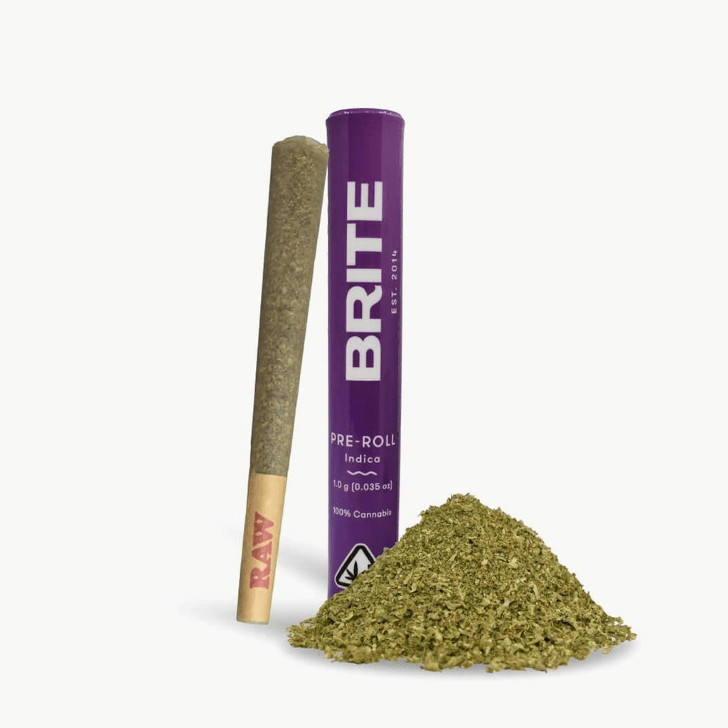 BRITE Pre-Roll (1g) - Indica - Gush Mintz