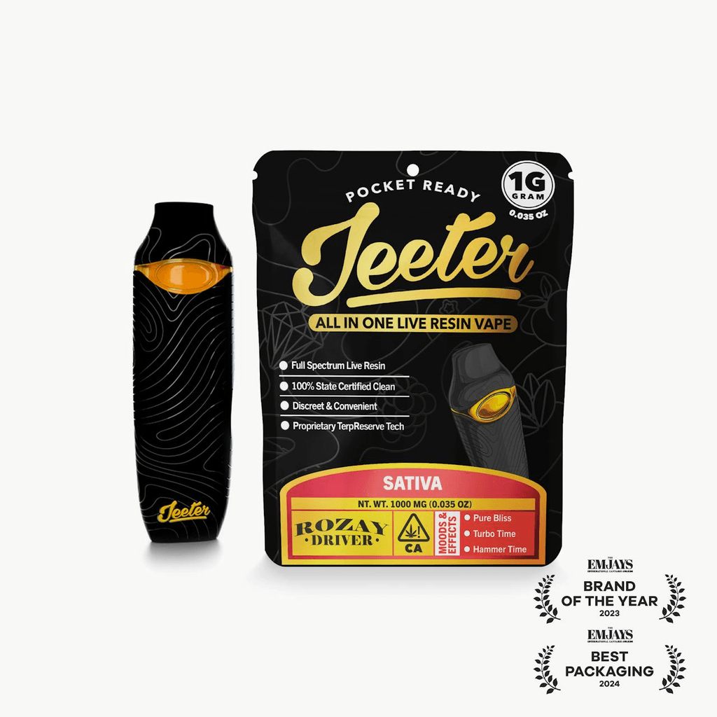 Jeeter All In One Live Resin Vape - Rozay Driver