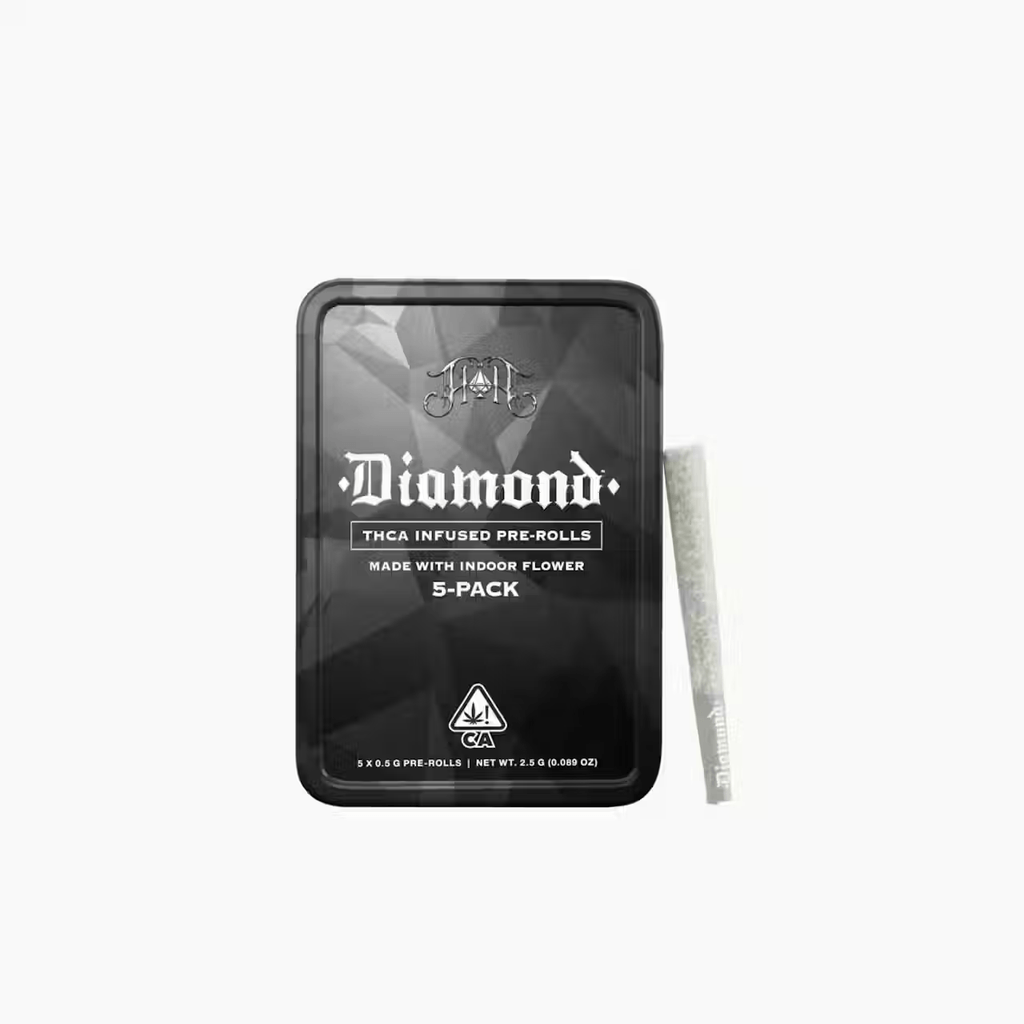Alien Orange Cookies - Diamond Infused Pre-Rolls | 2.5G 5-Pack