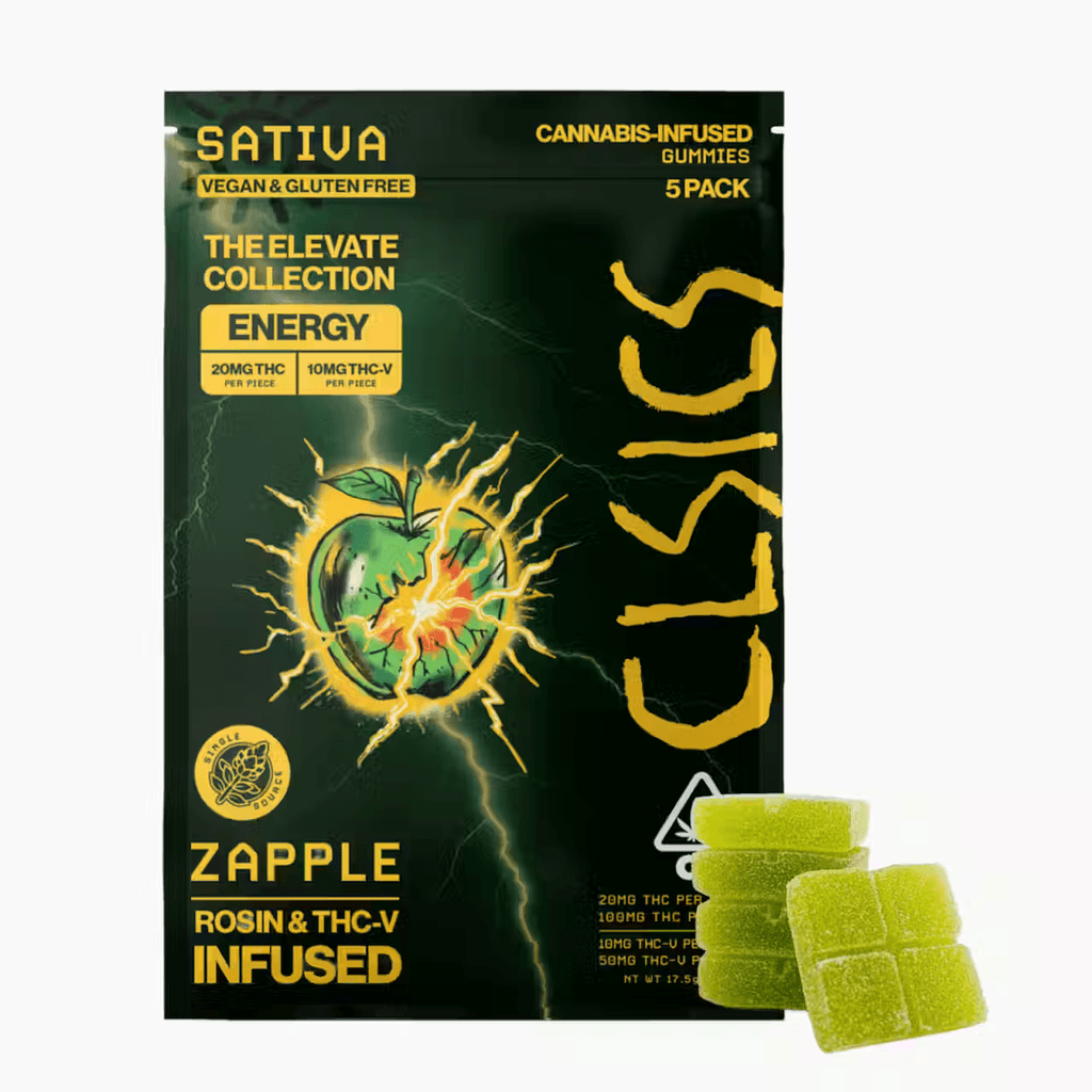 Zapple THC-V/THC - 5pk GUMMIES LIVE ROSIN INFUSED