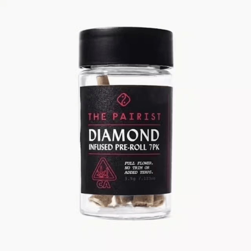 The Pairist | Grapes & Cream | Diamond Infused Joint | .5G | 7pk