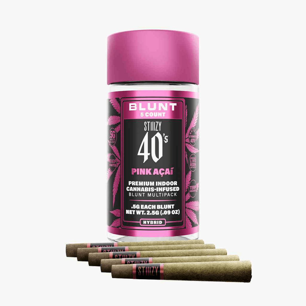 - PINK ACAI - .5G 40's Infused Blunt 5 Pack