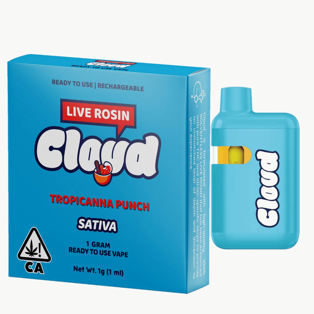 Cloud Rosin - Tropicanna Punch - 1g Live Rosin AIO Disposable