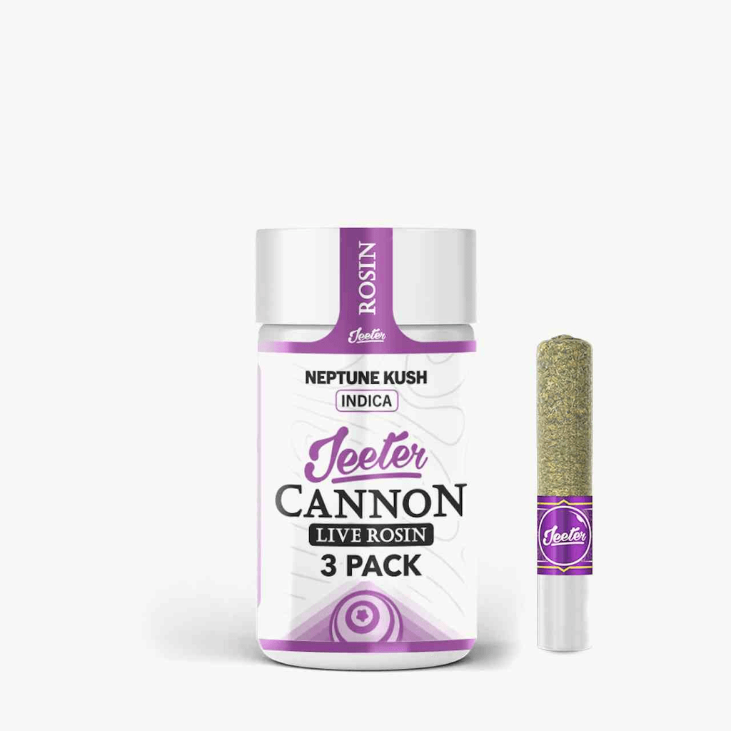 Jeeter Cannon Live Rosin - 3 Pack - Neptune Kush