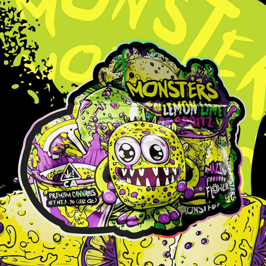 Monsters - Lemon Lime Spritz 3.5g Flower