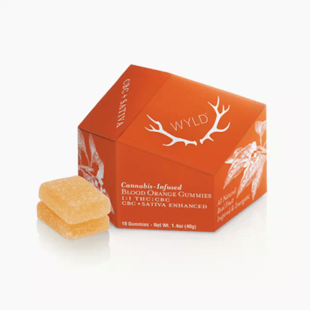 Blood Orange 1:1 CBC Sativa Enhanced Gummies