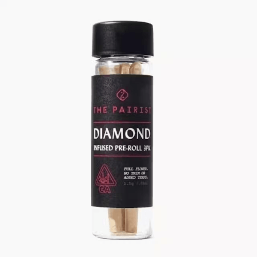 The Pairist | Blueberry Jam | Diamond Infused Joint | .5G | 3pk