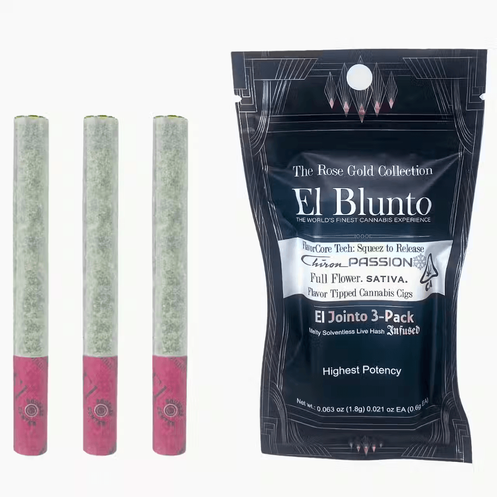 El Jointo FlavorCore - Chiron Passion - Hash Infused - 3pk x .6g