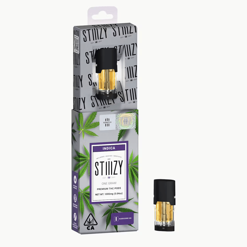 Vape Cartridge - HARDCORE OG 1G Original THC Pod - STIIIZY