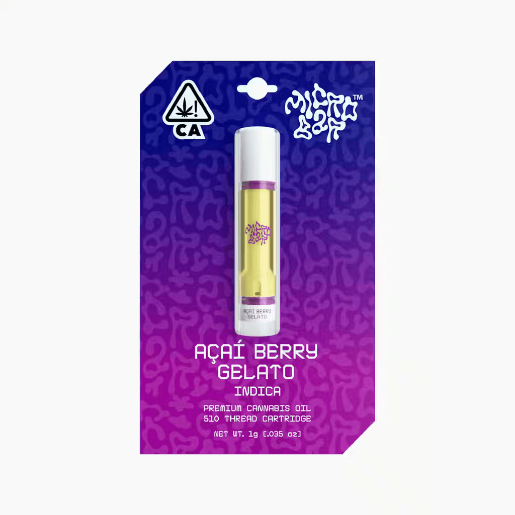 Acai Berry Gelato (Indica) - 1g Cartridge