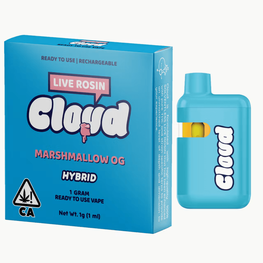 Cloud Rosin - Marshmallow OG - 1g Live Rosin AIO Disposable