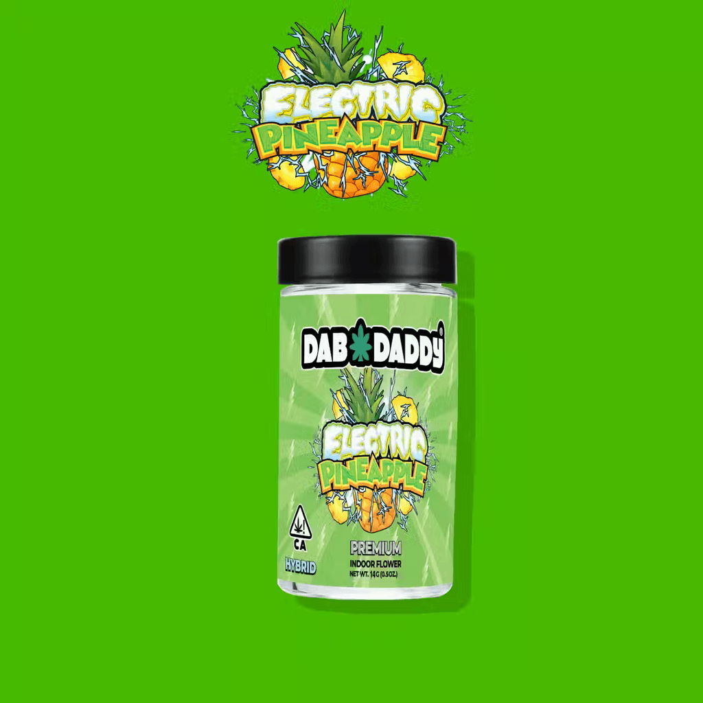 Electric Pineapple Flower Dab Daddy® 14g Premium Indoor Flower