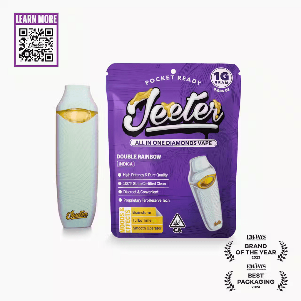 Jeeter All In One Diamonds Vape - Double Rainbow