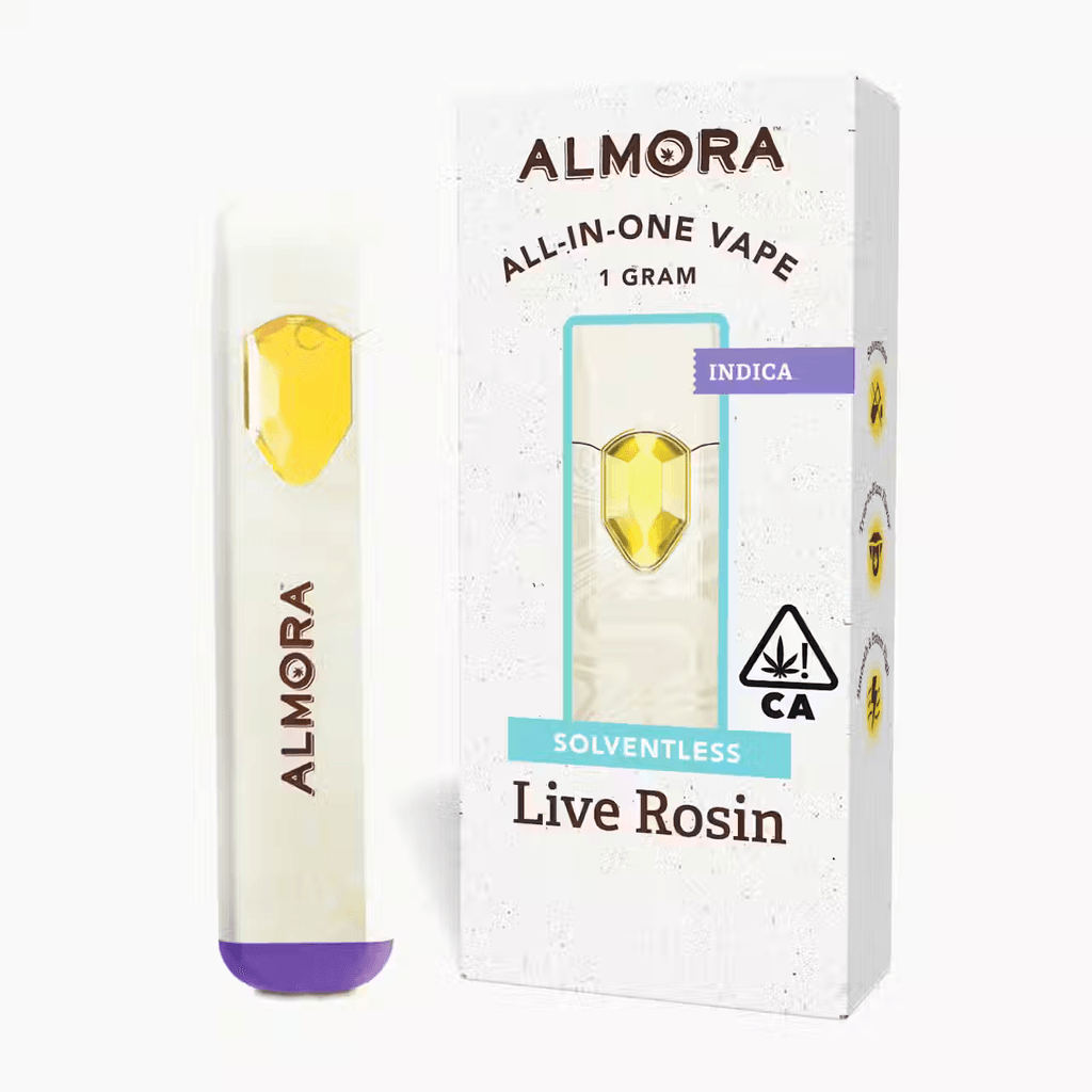 Solventless Live Rosin Master Kush AIO 1g