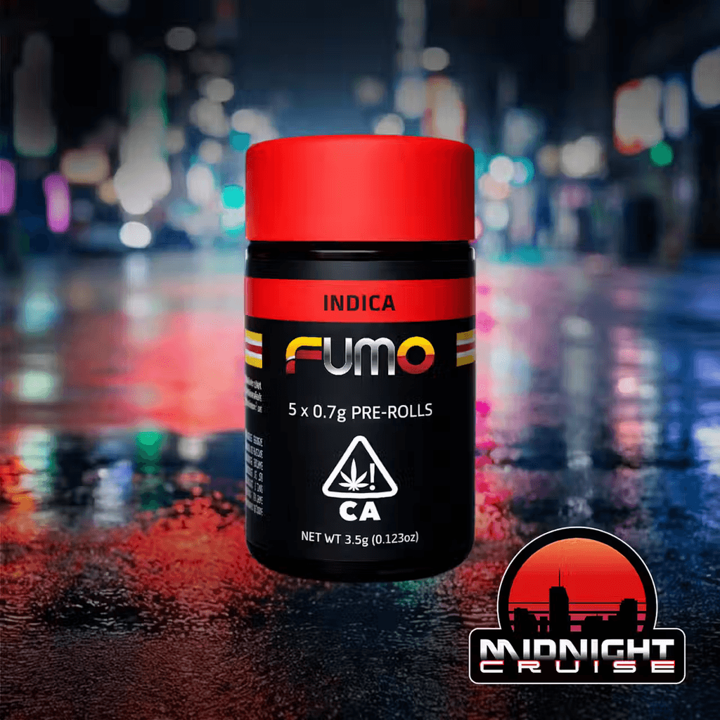 FUMO MIDNIGHT CRUISE Pre-rolls 3.5g (5 x .7g) - Premium Indoor Flower