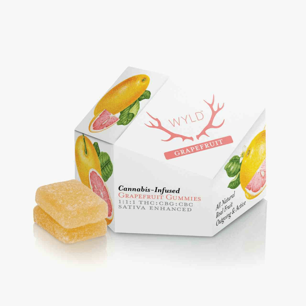 Grapefruit 1:1:1 CBG:CBC + Sativa Enhanced Gummies | 100:100:100mg