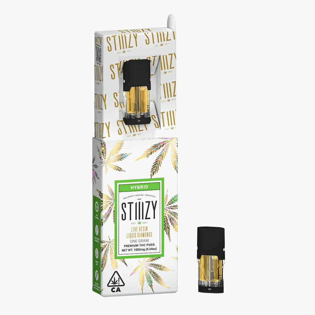 Vape Cartridge - PINK RUNTZ 1G Live Resin Liquid Diamonds Pod - STIIIZY