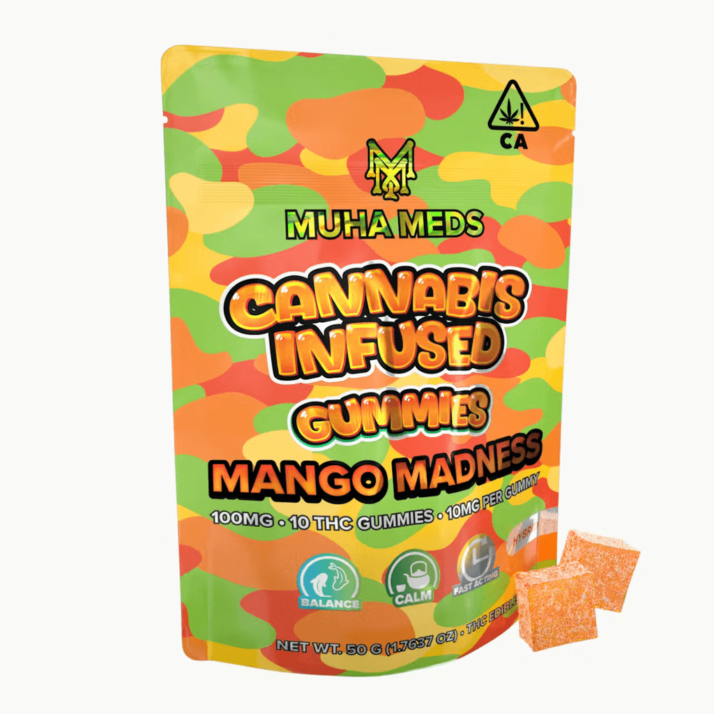 Mango Madness Cannabis Infused Gummies