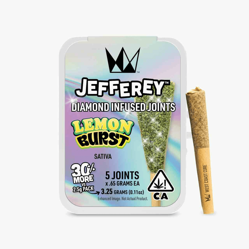 Lemon Burst - Jefferey Infused Joint .65g 5 Pack