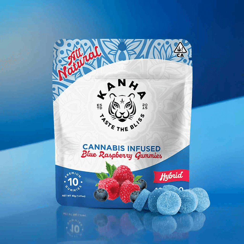 Blue Raspberry | Classic | Hybrid | 100mg THC | 10-pack