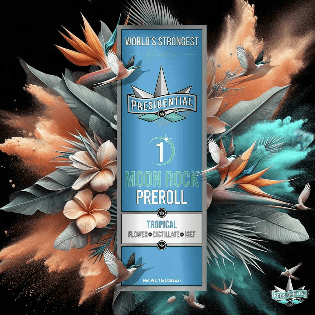 Presidential Moon Rock Preroll - Tropical (1g)