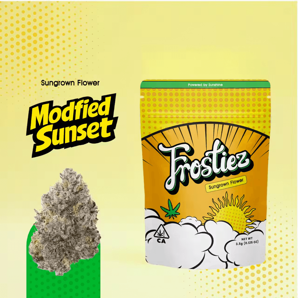 Modified Sunset SunGrown Flower - 3.5g - Hybrid - New Drop