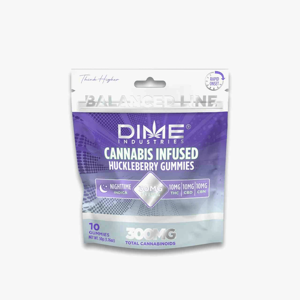 Balanced Line Huckleberry "Evening" CGN Gummies 10ct