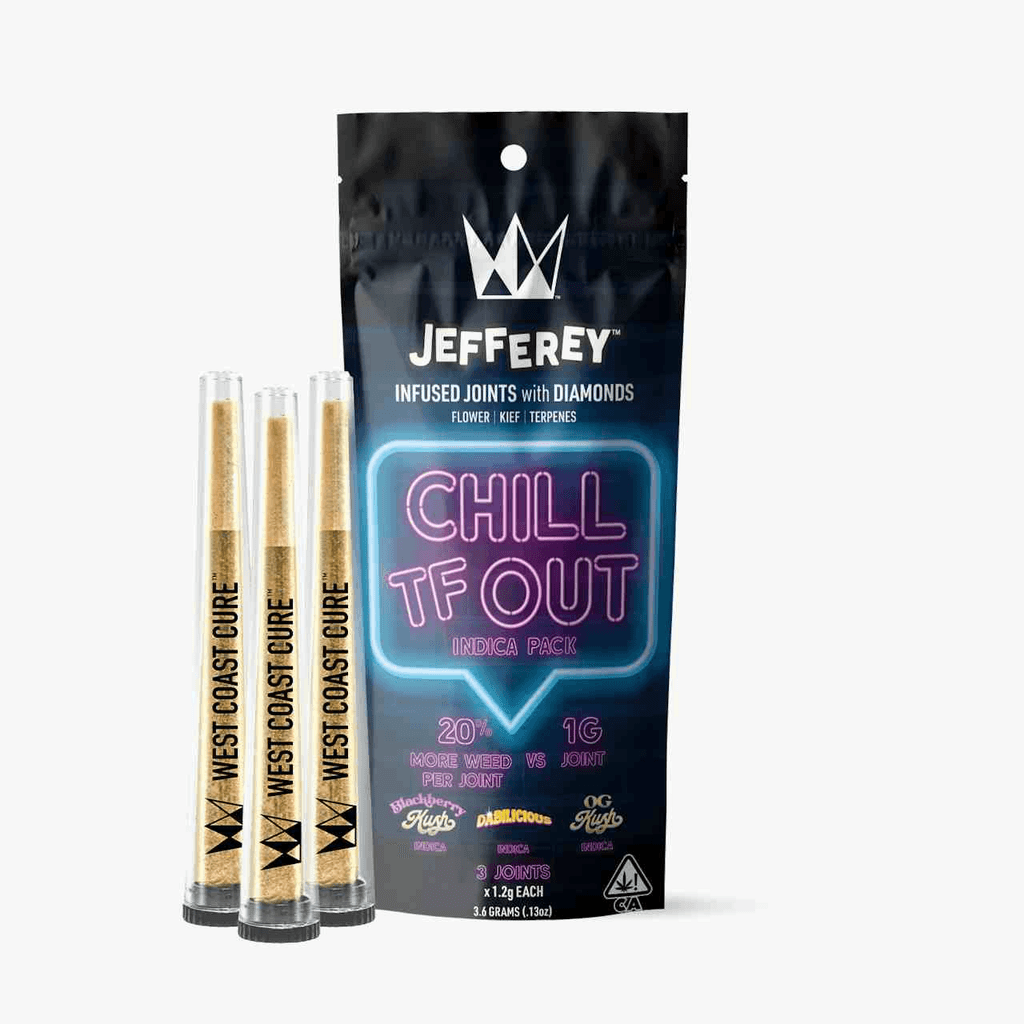 Chill TF Out Pack - Jefferey Infused Joint 1.2g 3 Pack
