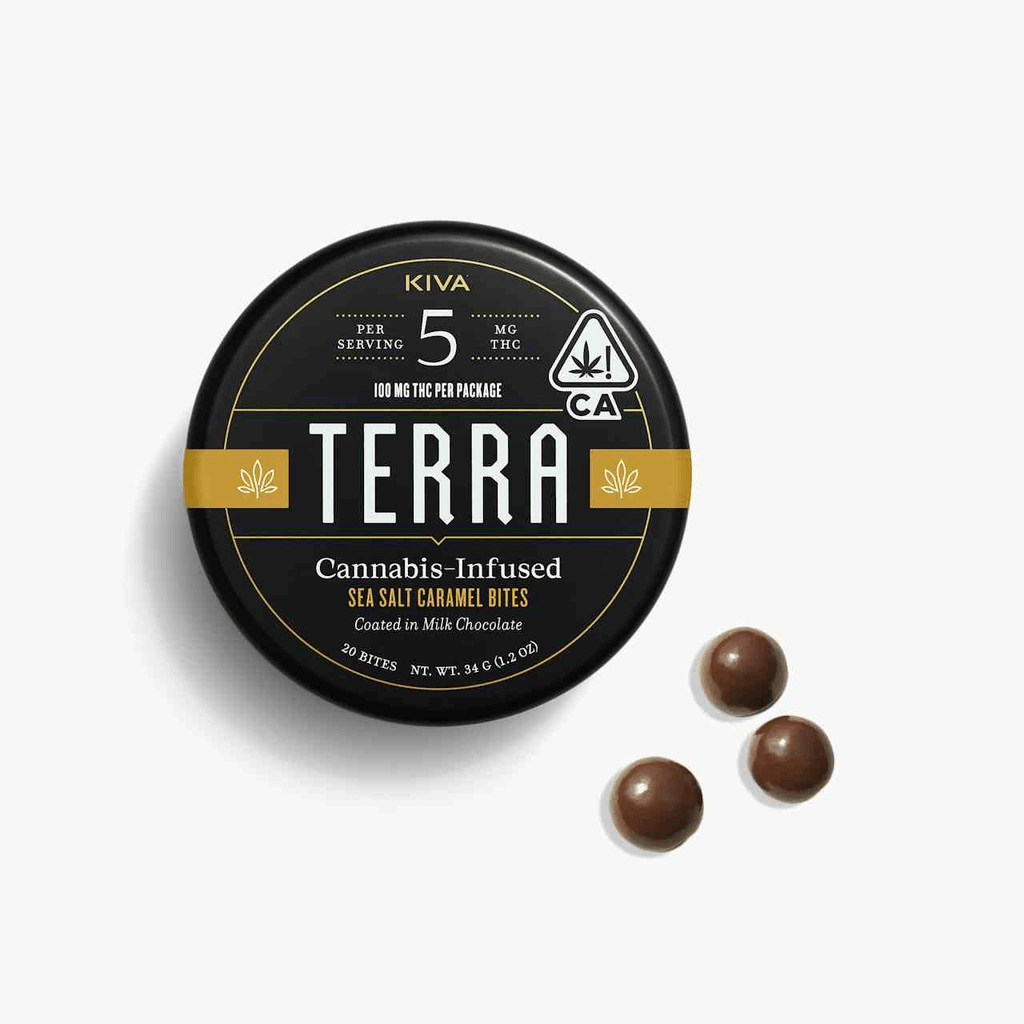 Terra Sea Salt Caramel Bites - 100mg