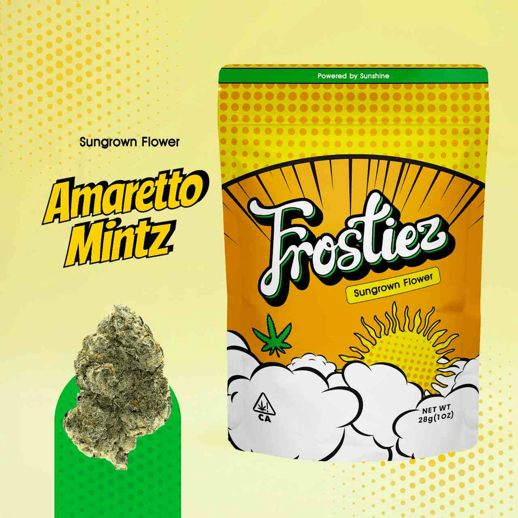 Amaretto Mintz SunGrown Flower - 28g - Indica