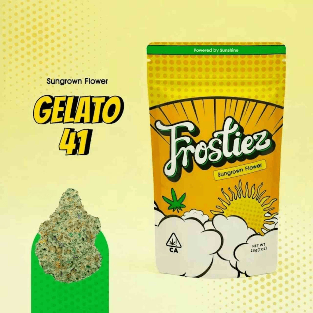 Gelato 41 SunGrown Flower - 3.5g - Indica - New Drop