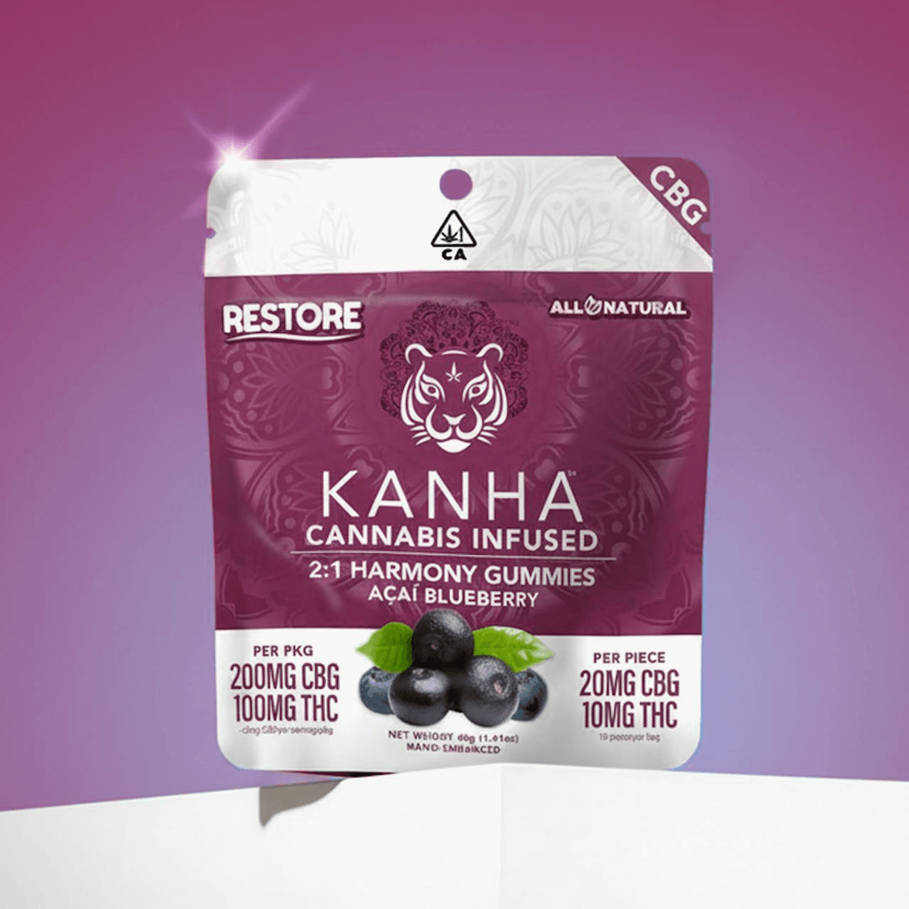 Harmony | 2:1 CBG:THC | Açaí Blueberry | 200mg CBG/100mg THC