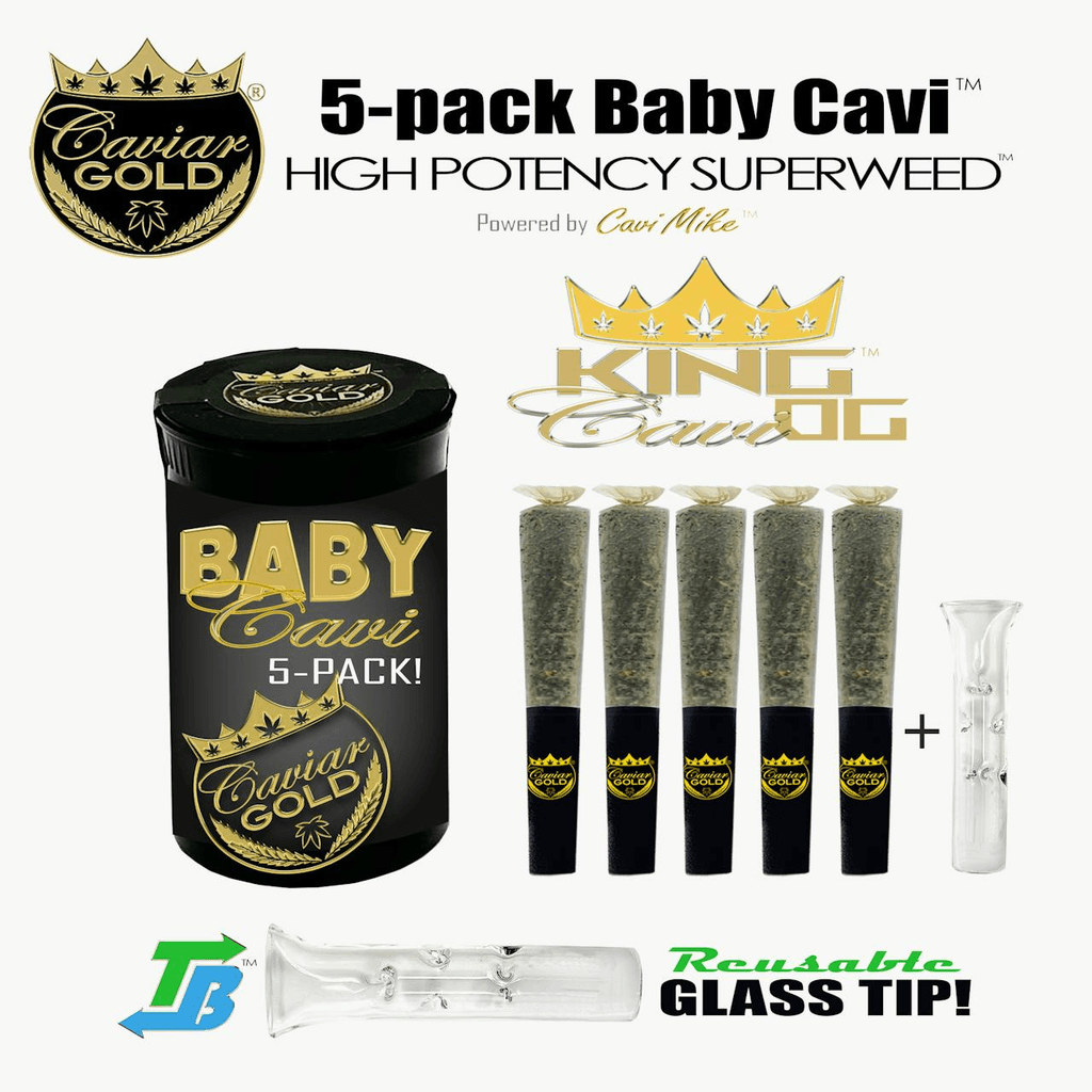 Cavi J | Infused Pre-roll | King Cavi OG | 2.5g | 5pk