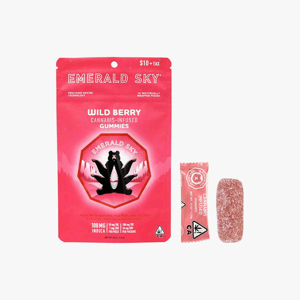 Emerald Sky Gummies - Wild Berry 100mg