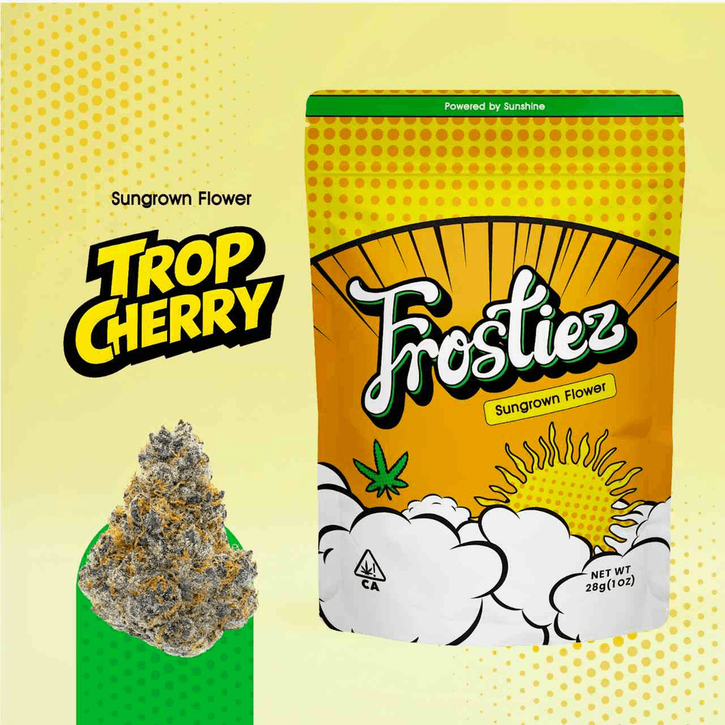 Trop Cherry SunGrown Flower - 28g - Hybrid - New Drop