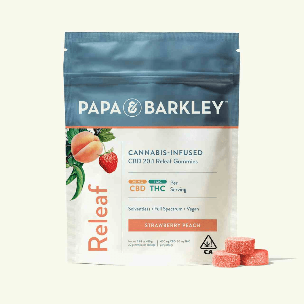Strawberry Peach Releaf Gummies