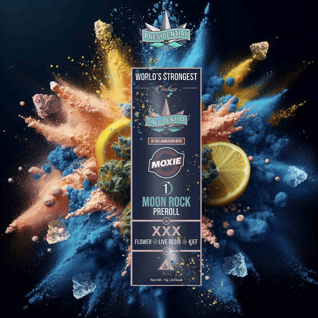 Presidential Moon Rock Preroll - XXX (1g)