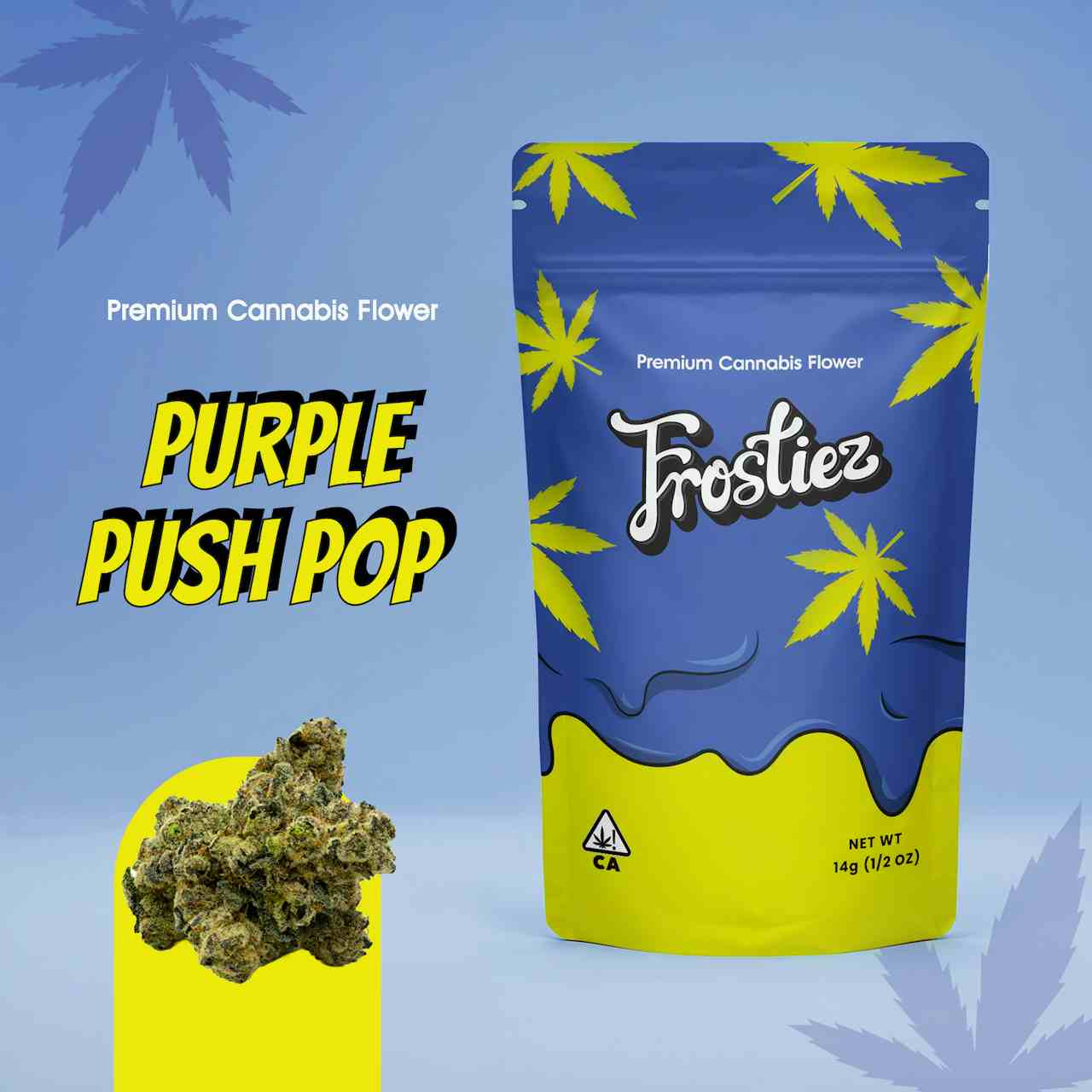 Purple Push Pop (3.5g - 1/8oz) - PREMIUM FLOWER - Hybrid