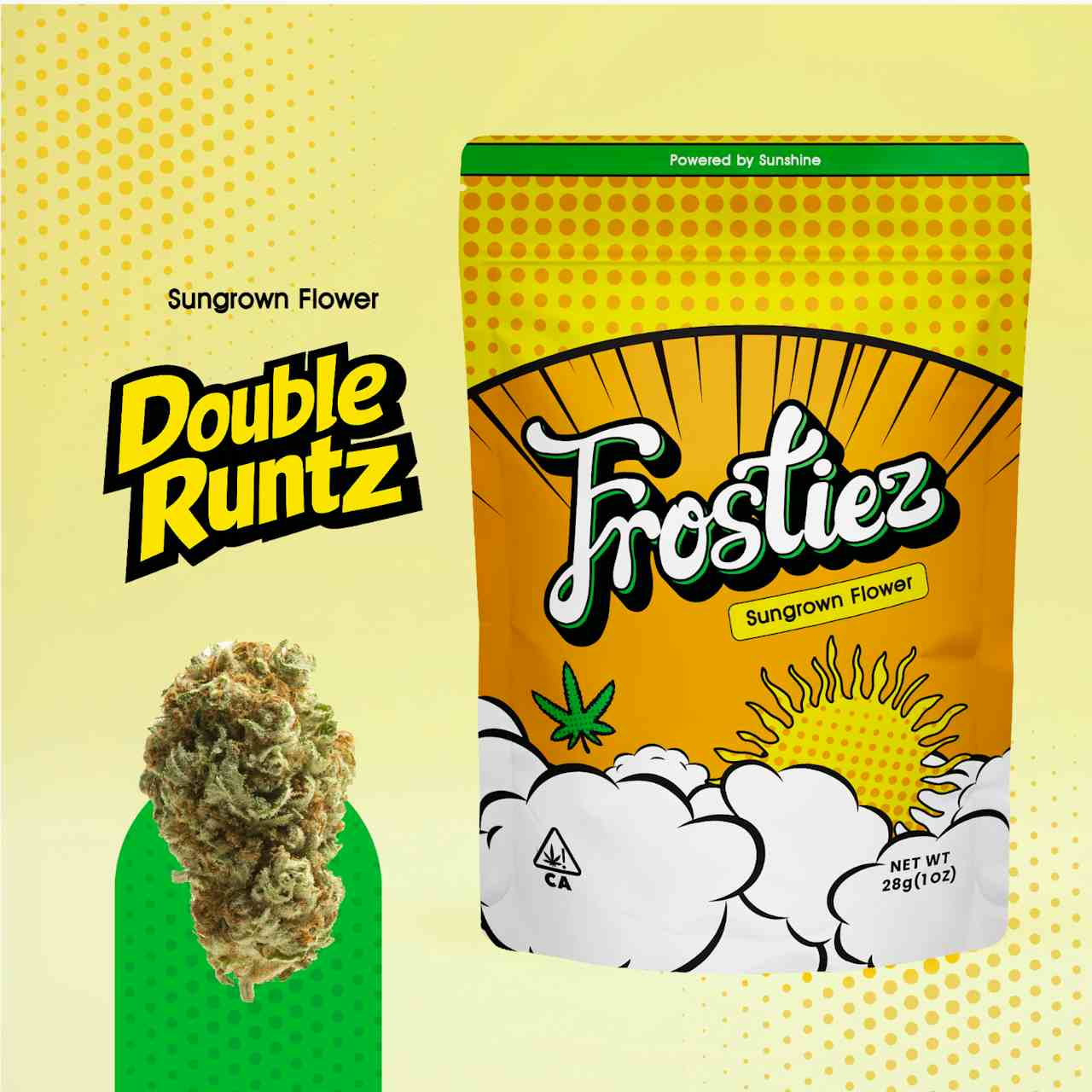 Double Runtz Smalls SunGrown Flower - 28g - Indica - New Drop